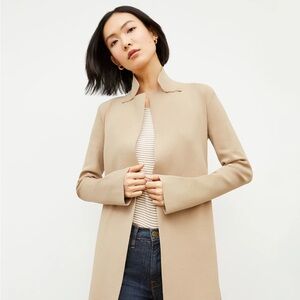 Merritt Jardigan in Latte from MM LaFleur. Purchased for $325 and worn twice.